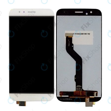 Huawei G8 - Ecran LCD + Sticlă Tactilă (White) OEM
