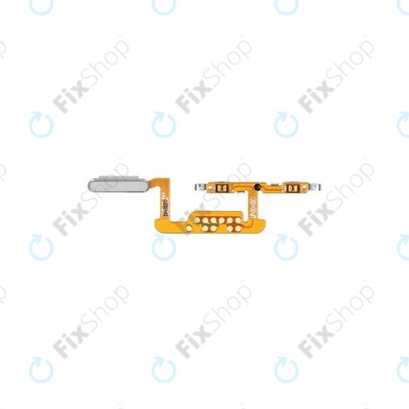 Samsung Galaxy Tab S7 T870, T875, T876B - Senzor Amprentă + Cablu Flex (Mystic Silver) - GH96-13643B Genuine Service Pack