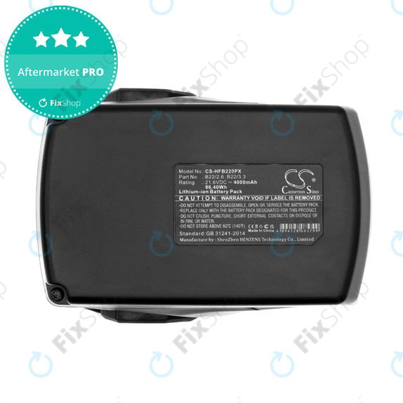 Baterie pentru Hilti B22 Ag 125-A22, Wsr 22-A, 4000mAh, Li-Ion, 21.6V, B22/2.6, HQ