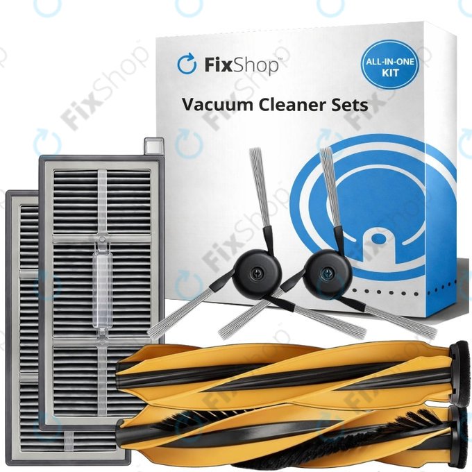 Set de piese de schimb pentru Mova Z60 Ultra Roller (1 pereche de perii principale, 2x Filter, 2x Perie laterală)