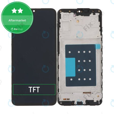 Samsung Galaxy A17 A176B - Ecran LCD + Sticlă Tactilă + Ramă (Black) TFT