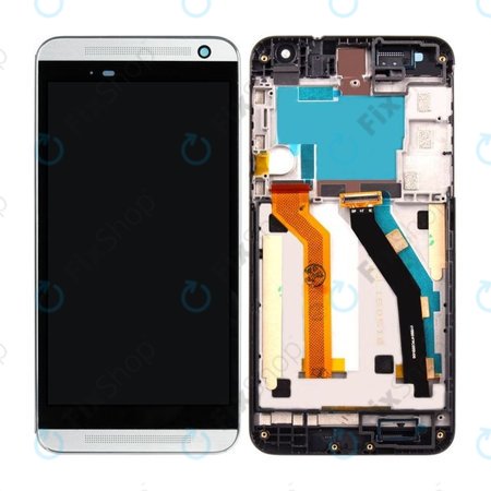 HTC One E9 Plus - Ecran LCD + Sticlă Tactilă + Ramă (Argintiu) - 97H00021-00