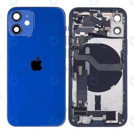 Apple iPhone 12 Mini - Carcasă Spate cu Piese Mici (Blue)