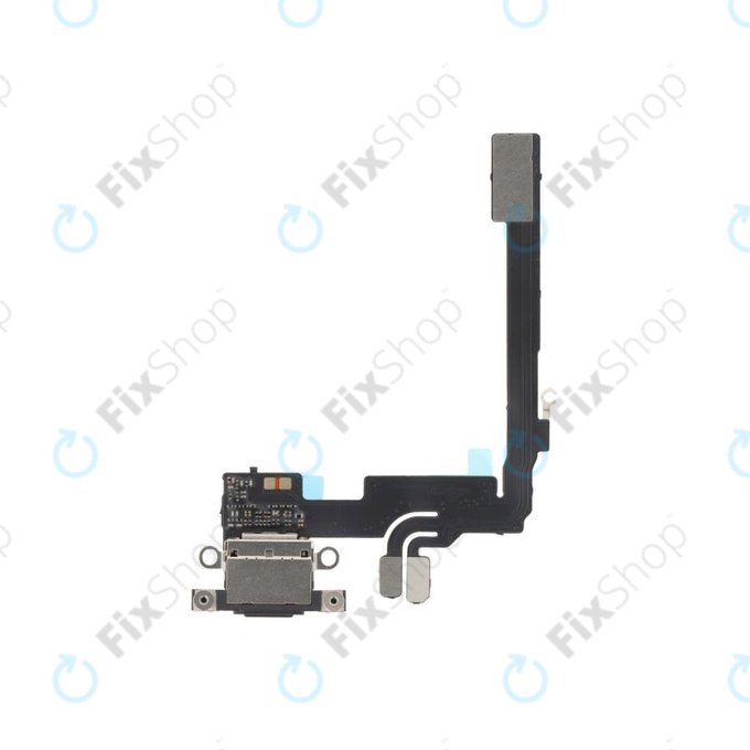Apple iPhone 16 Pro - Conector de Încărcare + Cablu Flex (Black Titanium)