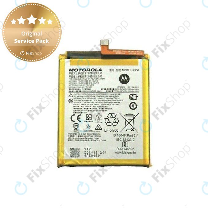 Motorola Moto G Pro - Baterie KX50 4000mAh - SB18C57819 Genuine Service Pack