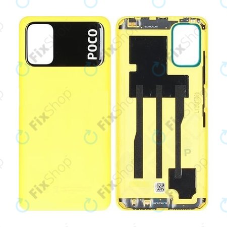 Xiaomi Poco M3 - Carcasă Baterie (Poco Yellow) - 55050000QL9X Genuine Service Pack