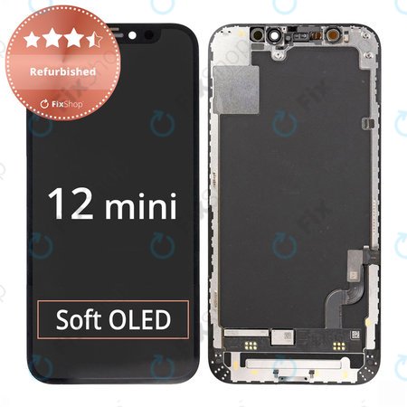 Apple iPhone 12 Mini - Ecran LCD + Sticlă Tactilă + Ramă Refurbished