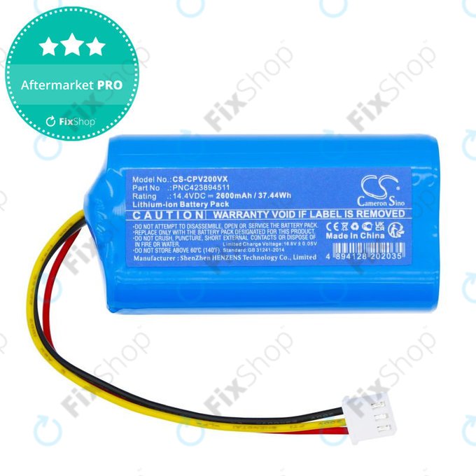 Baterie pentru ETA Nico 2219, 2600mAh, Li-Ion, 14.4V, PNC423894511, HQ