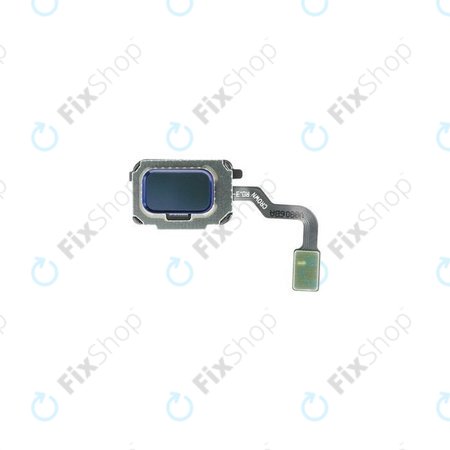 Samsung Galaxy Note 9 - Senzor de Amprentă Deget + Cablu Flex (Ocean Blue) - GH96-11798B Genuine Service Pack