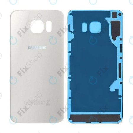 Samsung Galaxy S6 G920F - Carcasă Baterie (White Pearl) - GH82-09825B Genuine Service Pack