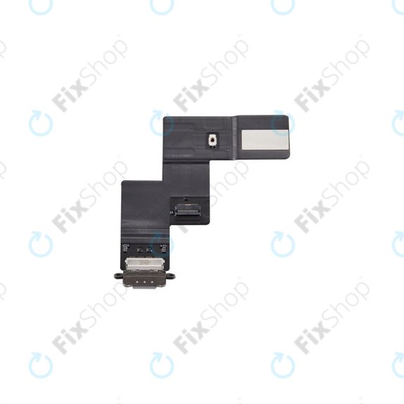 Apple iPad Air 13 (2024) - Conector de Încărcare + Cablu Flex (Space Gray)