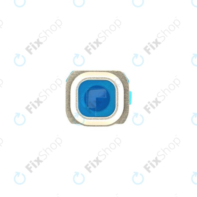 Samsung Galaxy S6 G920F - Ramă Cameră Spate (Gold Platinum) - GH98-35903C Genuine Service Pack