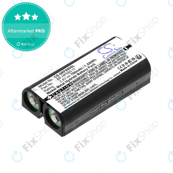 Baterie pentru Sony MDR, BP-HP550-11, Ni-MH, 2.4V, 700mAh, HQ