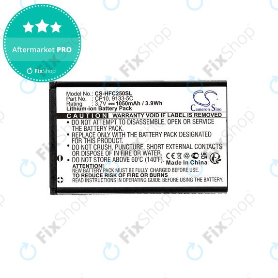 Baterie pentru Amplicomms Powertel M4000, Auro Comfort 1010, 1050mAh, Li-Ion, 3.7V, MM460BB, CP10, HQ