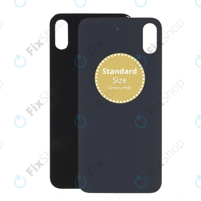 Apple iPhone XS - Sticlă Carcasă Spate (Space Gray)