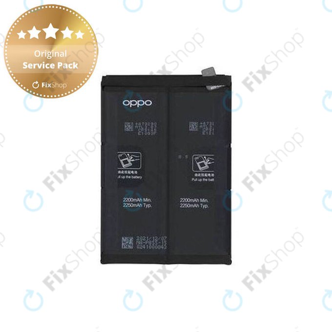 Oppo Reno 7 5G, Find X5 Lite - Baterie BLP855 4500mAh - 4200006 Genuine Service Pack