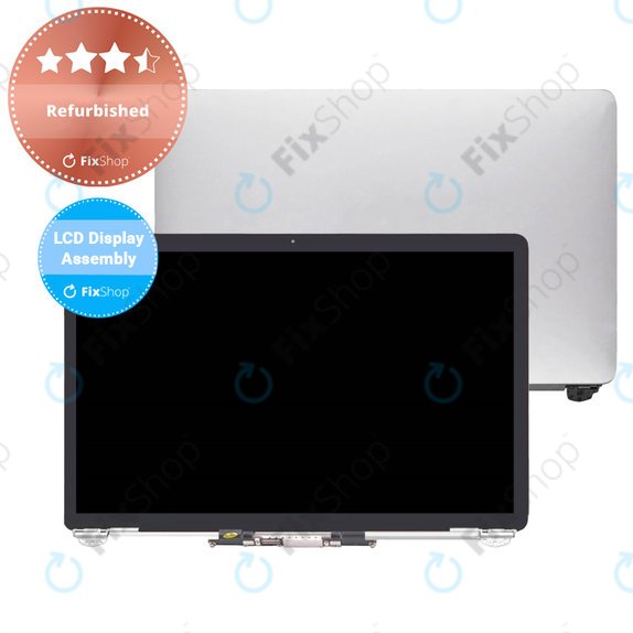 Apple MacBook Air 13" A1932 (2018) - Ecran LCD + Sticlă Frontală + Carcasă Spate (Silver) Refurbished