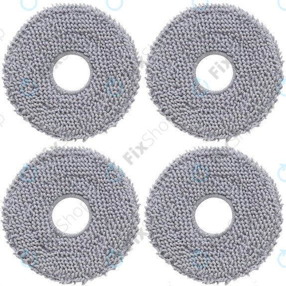 Mop, 4 buc. pentru Xiaomi Roborock Qrevo Curv, Qrevo Edge