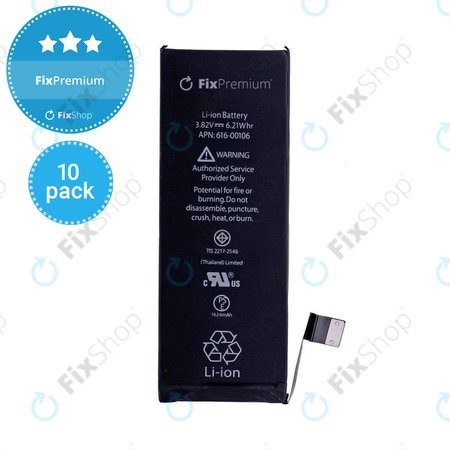 Apple iPhone SE - Baterie 1624mAh FixPremium (10 Pack)
