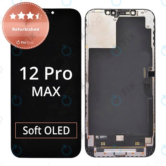Apple iPhone 12 Pro Max - Ecran LCD + Sticlă Tactilă + Ramă