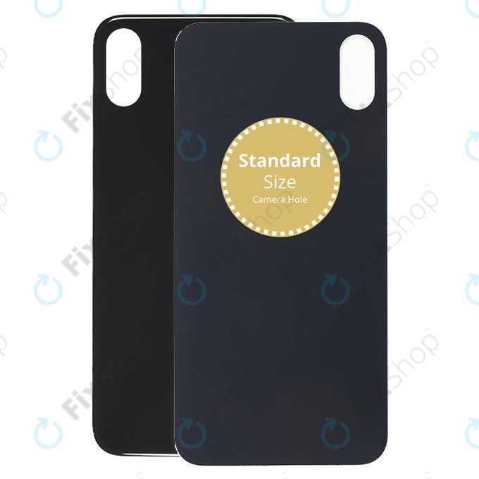 Apple iPhone XS Max - Sticlă Carcasă Spate (Space Gray)