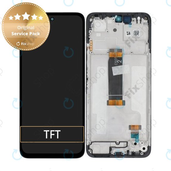 Xiaomi Redmi 13 4G, Redmi 13 5G, Poco M6 4G - Ecran LCD + Sticlă Tactilă + Ramă - 560001N19A00 Genuine Service Pack