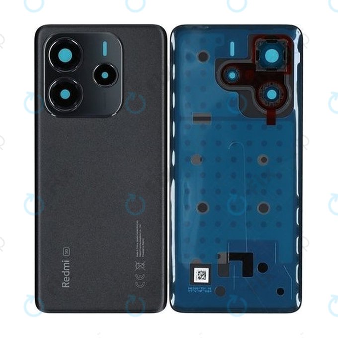 Xiaomi Redmi Note 14 5G 24094RAD4G - Carcasă Baterie (Midnight Black) - 56002700O1700 Genuine Service Pack
