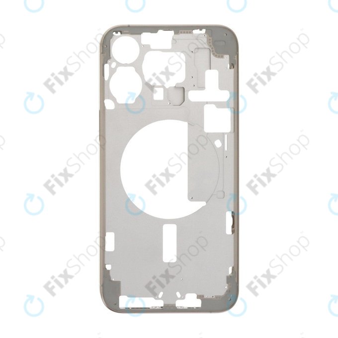 Apple iPhone 15 Pro Max - Ramă Mijlocie (Natural Titanium)