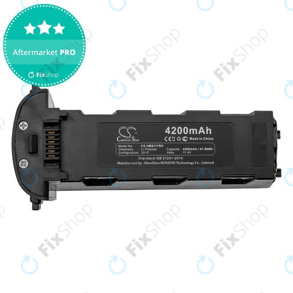 Baterie pentru Hubsan Zino H117s, Zino Pro, 4200mAh, Li-Pol, 11.4V, HQ