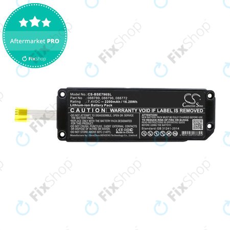 Baterie pentru Bose Soundlink Mini 2, 2200mAh, Li-Ion, 7.4V, 088789, HQ