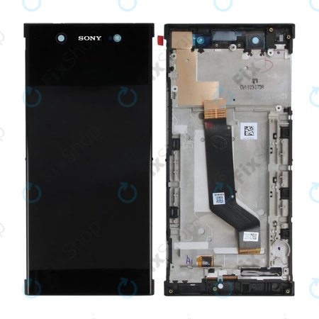 Sony Xperia XA1 Ultra G3221 - Ecran LCD + Sticlă Tactilă + Ramă (Black) - 78PB3400010, 78PB3400090 Genuine Service Pack