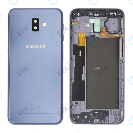 Samsung Galaxy J6 Plus J610F (2018) - Carcasă Baterie (Gray) - GH82-17868C Genuine Service Pack