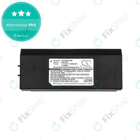 Baterie pentru Hiab XS Drive, 2000mAh, Ni-MH, 7.2V, HIA7220, HQ