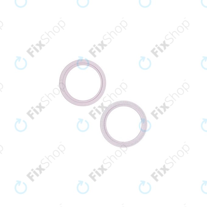 Apple iPhone 13, 13 Mini - Ramă Diapozitiv Cameră (Pink)