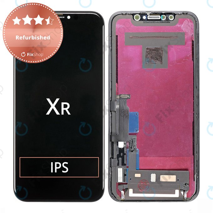Apple iPhone XR - Ecran LCD + Sticlă Tactilă + Ramă Refurbished