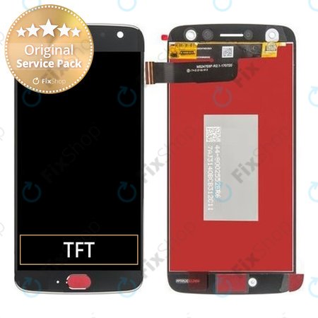 Motorola Moto X4 XT1900 - Ecran LCD + Sticlă Tactilă (Super Black) - 01019484002W Genuine Service Pack