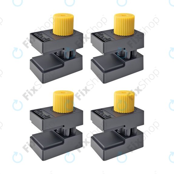 QianLi iClamp 2.0 - Clemă din Plastic cu Umplutură din Cauciuc - Span 12mm (4buc)