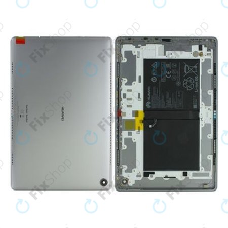 Huawei MediaPad M5 10.8 Wifi - Carcasă Baterie + Baterie (Space Grey) - 02351VTS