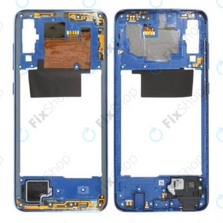 Samsung Galaxy A70 A705F - Ramă Mijlocie (Blue) - GH97-23258C Genuine Service Pack