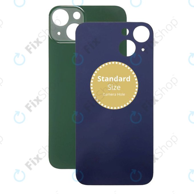 Apple iPhone 13 - Sticlă Carcasă Spate (Green)