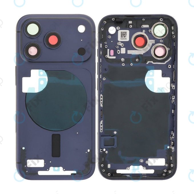 Carcasă spate pentru iPhone 17 Pro, Dark Blue
