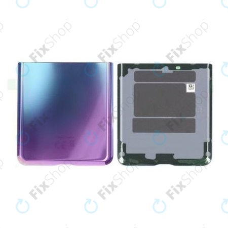 Samsung Galaxy Z Flip F700N - Carcasă Baterie Inferior (Mirror Purple) - GH82-22204B Genuine Service Pack