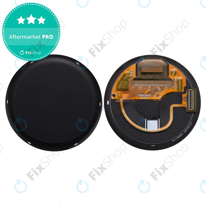 Ecran OLED + sticlă tactilă fără ramă (Black) pentru Garmin Active 5