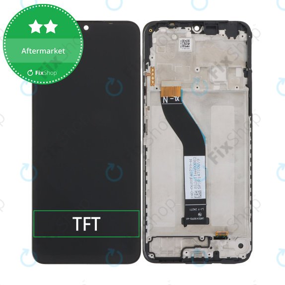 Xiaomi Redmi 14C 4G, Poco C75 - Ecran LCD + Sticlă Tactilă + Ramă (Midnight Black) TFT