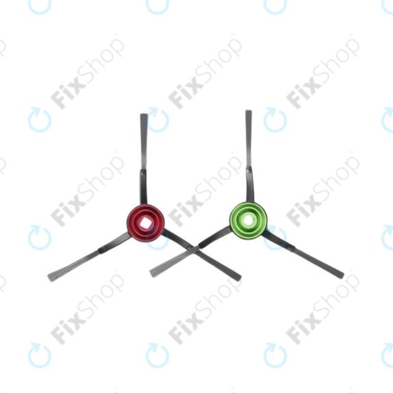 Ecovacs Deebot N-series, T-series, Ozmo-series, X-series - Perie laterală (Negru) - 2buc