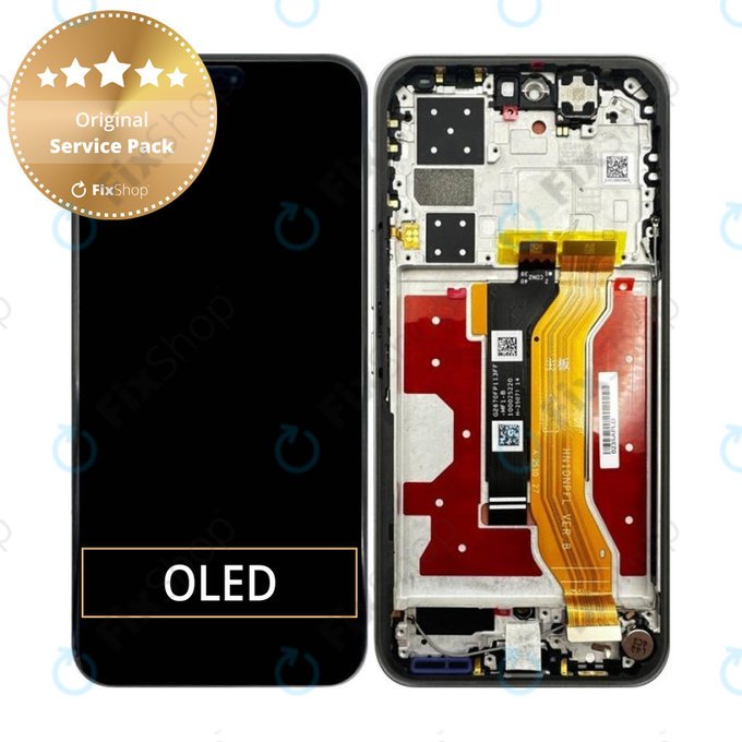Honor 400 Pro - Ecran LCD + Sticlă Tactilă + Ramă (Lunar Grey) - 0235APLD Genuine Service Pack