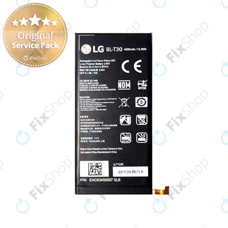 LG X Power 2 M320 - Baterie BL-T30 4500mAh - EAC63458501 Genuine Service Pack
