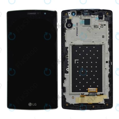 LG G4s H735 - Ecran LCD + Sticlă Tactilă Ramă (Negru) - ACQ88470601 Original