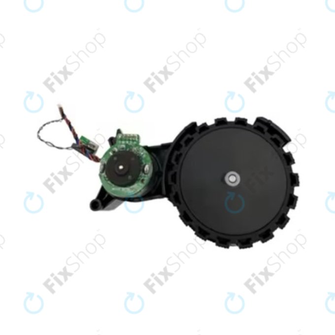 Xiaomi Robot Vacuum X10, Dreame Z10 Pro, L10 Plus, D10 Plus - Roată cu Motor (Stânga) (Negru)