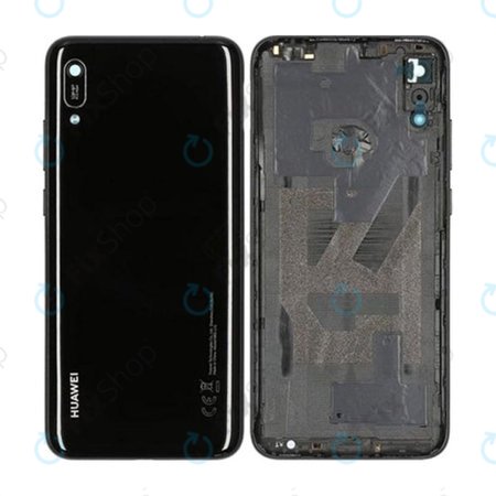 Huawei Y6 (2019) - Carcasă Baterie (Midnight Black) - 02352LYH, 02352LYB, 02352QCC Genuine Service Pack